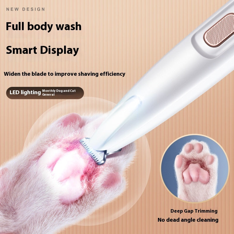 LED Pet Paw Trimmer - Efficient, Safe & Cordless