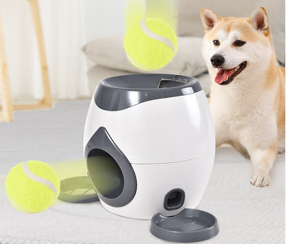 Interactive Dog Training Ball Toy – Automatic Treat Dispenser & Slow Feeder