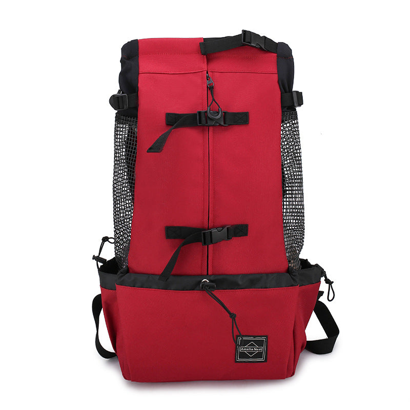 Dog Carrier Backpack - Portable Double Shoulder