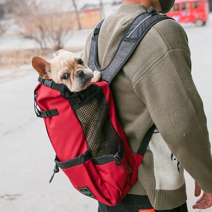 Dog Carrier Backpack - Portable Double Shoulder