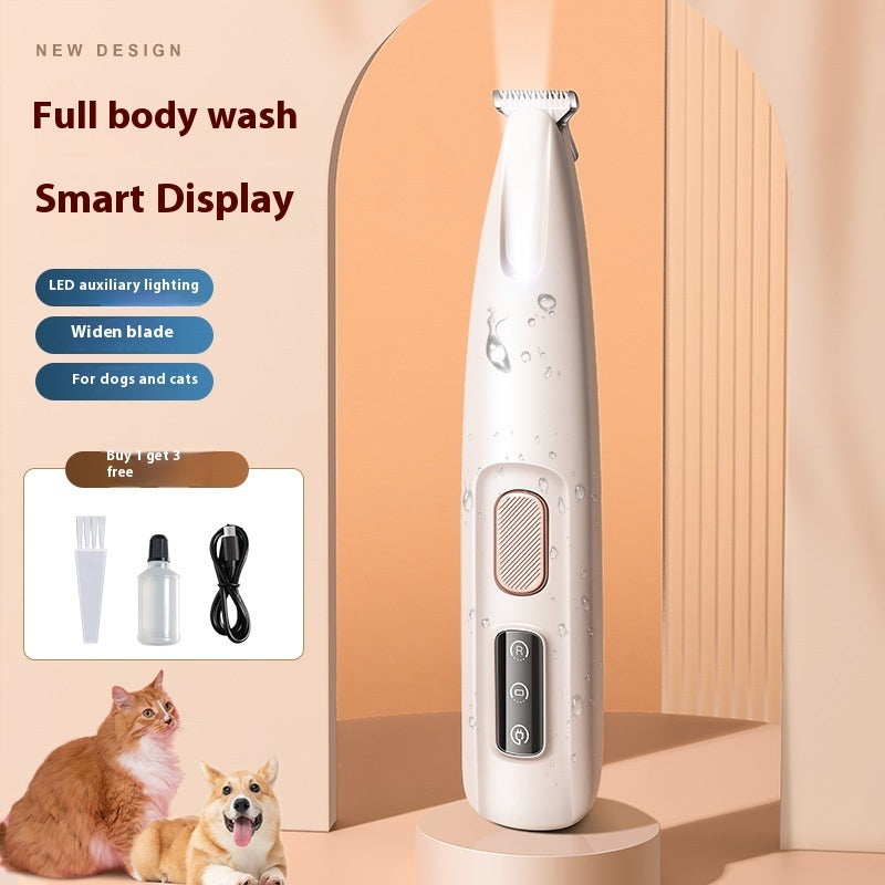 LED Pet Paw Trimmer - Efficient, Safe & Cordless