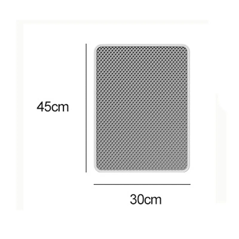 EVA Double Layer Non-slip Waterproof Cat Litter Filter Pad