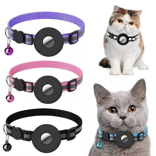 Reflective Waterproof Pet Collar Holder for AirTag
